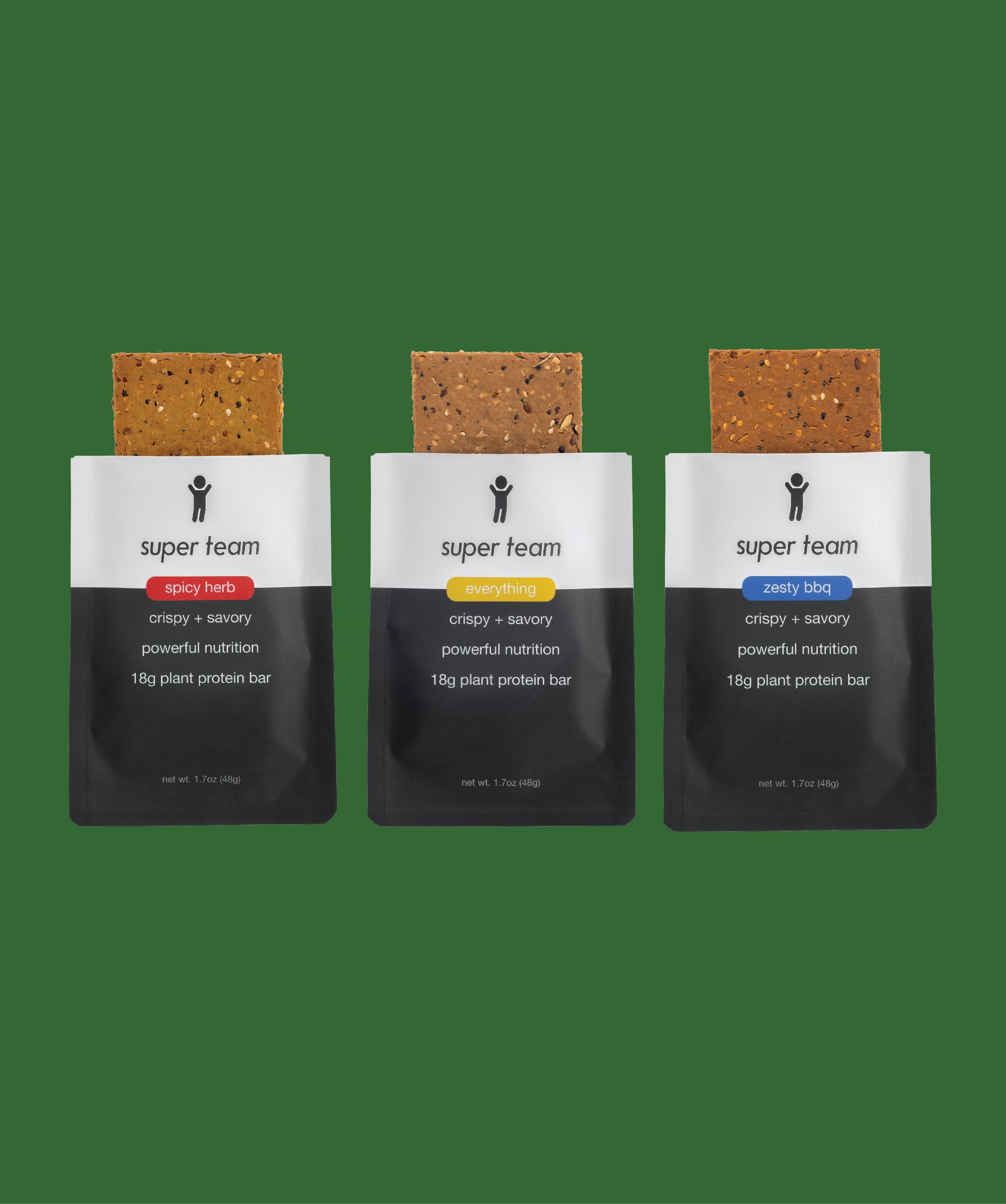 Super Team Discount Duo Savory Protein Bar Snack