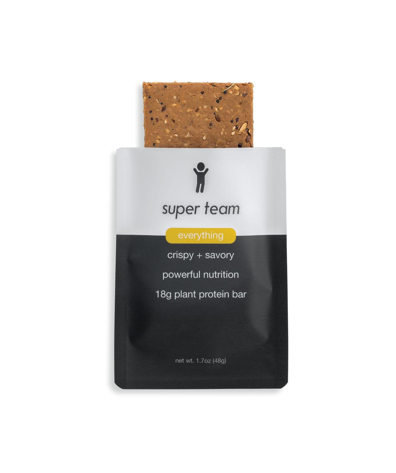 Super Team Savory Protein Bar Everything Bagel