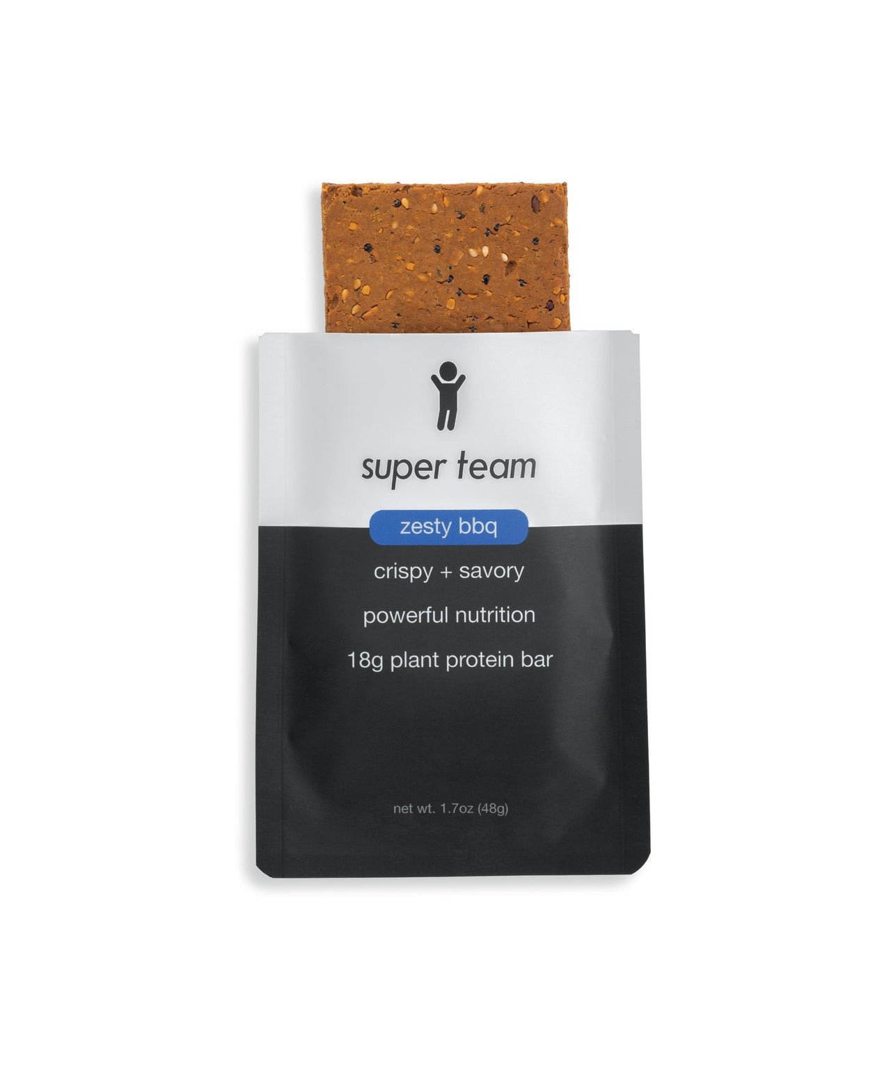 Super Team Zesty BBQ Savory Protein Bars