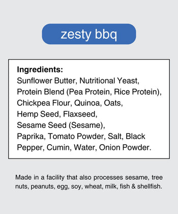 Zesty BBQ Ingredient List